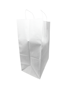 White Handle Paper Bags