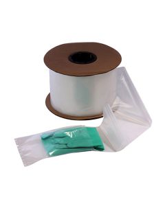 2x3" 2 mil Auto Style 4000/Roll Clear Pre-Opened Bags