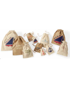 3x4" Jute Drawstring Pouch 25/cs