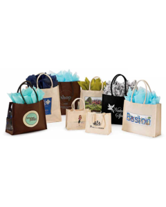 10x5x8" 290 GSM Jute Shopping Bag 100/cs