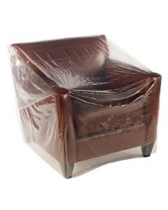 50x45" 1 mil Clear Furniture Bags 26" Chair Packed 300/RL 
