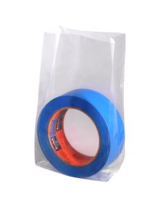 5x3x15" 3 mil Clear Gusseted Poly Bags Packed 1000/cs