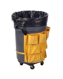 40x48" 4 mil  Black Poly Liners Packed 50/cs