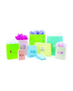 25x3" Matte White Shopper 5.25 x 3.25 x 8.375 - Matte White