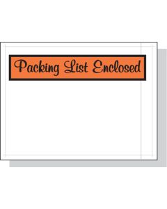 4.5X6 1000/CTN Printed Packing List Envelopes 