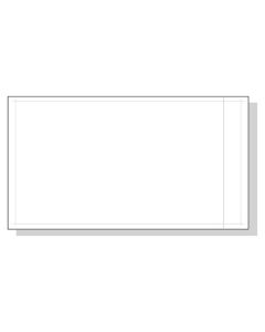 5.5X10 1000/CTN Clear Packing List Envelopes 
