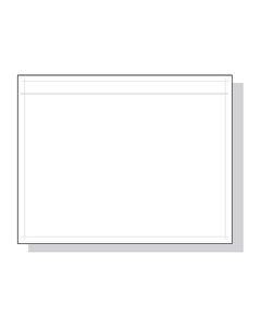 7X5.5 1000/CTNClear Packing List Envelopes 