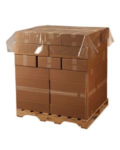 108x108" 1.5 mil Clear Poly Sheeting / Pallet Top Sheets Packed 100/RL 