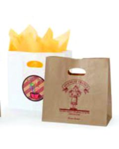 Paper Die Cut Handle Bags 11x6x11