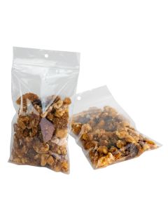 Reclosable POLYP 3X5X002 W/HH 1000/CTN Clear Reclosable Polypropylene Bags w/Hang Holes 2 Mil