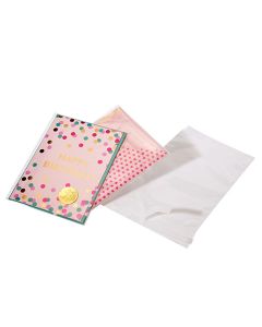 POLYP 5.25X7.25 1000/CTN Clear Resealable Polypropylene Bags w/Lip & Tape 1.6 mil