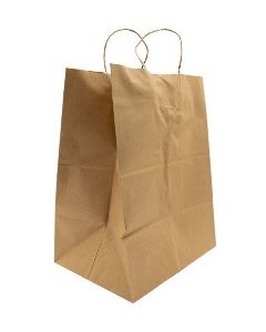 12"x7"x17" Flat Handle 74 LB Weight basis (110 GSM strong) Flat Handle. Packed in cases. Earth Friendly Paper Bags. Minimum 40% Recycled Content To Meet Most U.S. Recycled Paper Bag Requirements. Strong Flat Paper Handles. Kraft/Natural Packed 250 /cs