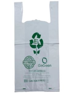 13"x7"x17" 74 LB Weight basis (110 GSM strong) Twisted Handle. Packed in cases. Earth Friendly Paper Bags. 100% Recyclable. Strong Twisted Paper Handles. White Paper Packed 250 /cs