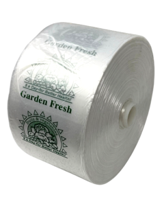 15x20" Narrow Profile Produce Roll Bags Garden Fresh 3000/cs