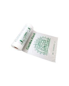 10x15" HDPE 5-A-Day Produce Roll Bags 3500/cs
