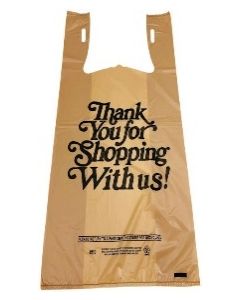 11.5"X6"X21" 1/6 BBL 13 microns Self Opening Easy Open System Pink Plain Embossed T-Shirt Bag Pink Packed 1000 /cs