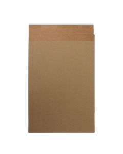 Eco Natural 12-1/2 x 19 Shipping Envelopes (100% Recycled Content) Peel away adhesive closure (Made in USA)   200/ctn