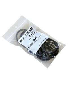3x4" Reclosable Parts Bags w/White Block 4 mil Packed 1000/CTN 