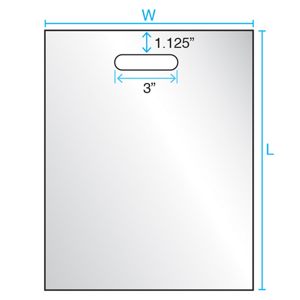 Frosted Clear Die Cut