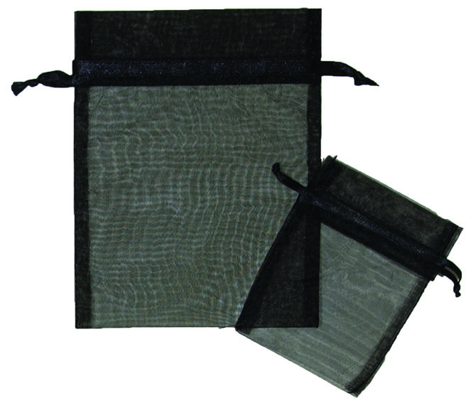 Black Organza