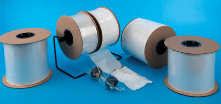 8 X 10″ 1.5 Mil Clear LDPE Pre-Opened Bags on Rolls Packed 1500/Roll