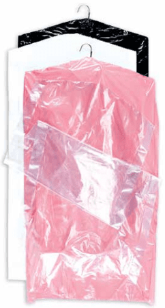 21x4x72 1 mil Dry Cleaner Bags packed 250 per roll