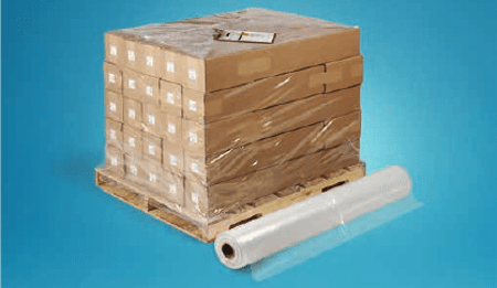 48 x 42 x 48″ 1 mil Clear LDPE Gusseted Bags on Roll Packed 150/rl