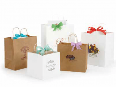 Kraft Carry Out Bags