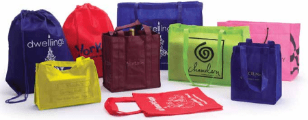 13 x 10 x 15″ 100 GSM Non Woven Shopping Bag With Standard Handle & Cardboard Insert Packed 50/Case