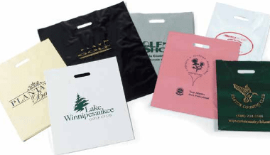Patch Handle Plastic Bags