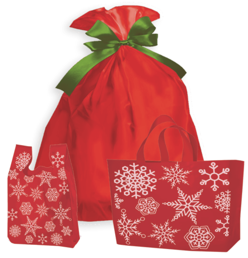 Holiday Snowflakes Bags