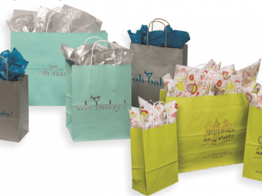 Tints on Recycled Kraft Paper Bags