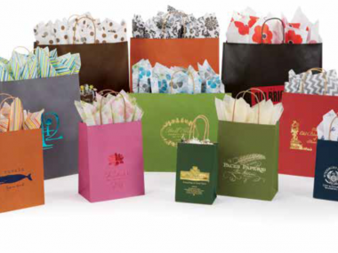 Tints on Kraft Paper Bags